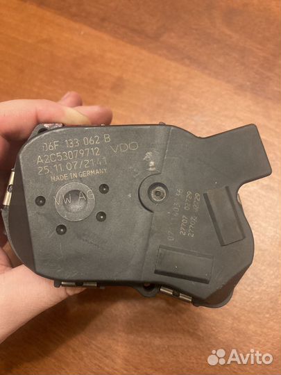 Дроссельная заслонка BVY 2.0 FSI 06F133062B