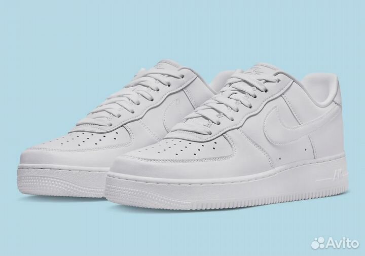 Кроссовки мужские Nike air Force белые