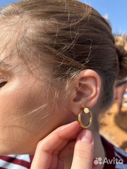 Серьги cartier гвоздь