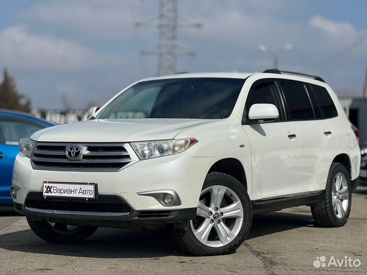 Toyota Highlander 3.5 AT, 2011, 205 000 км