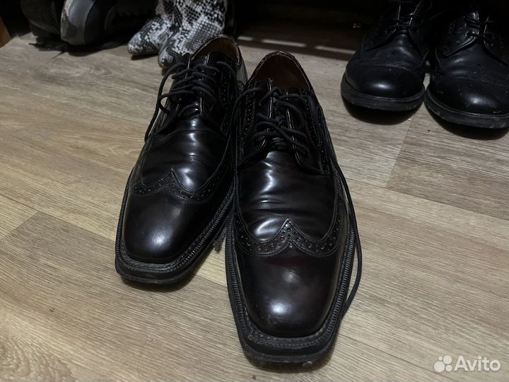 Мужские туфли borelli Италия 40 размер