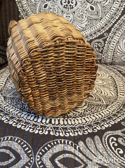 Корзина плетеная СССР