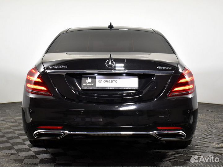 Mercedes-Benz S-класс 2.9 AT, 2017, 52 000 км