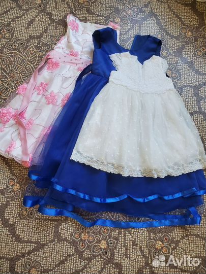 Платья для девочек 98, 116