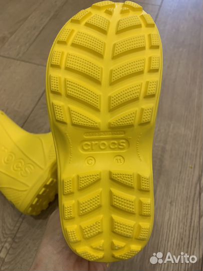 Сапоги детские crocs с11 новые