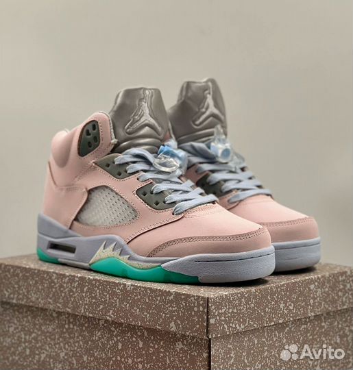 Nike Air Jordan 5 Pink Женские