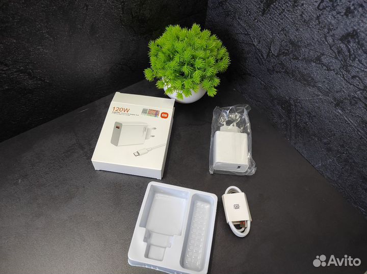 Комплект быстрой зарядки 120w Ксиаоми