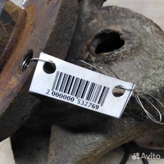 Кулак поворотный левый Citroen C5 I рестайлинг