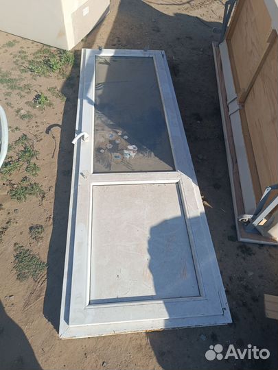 Пластиковые двери пвх бу