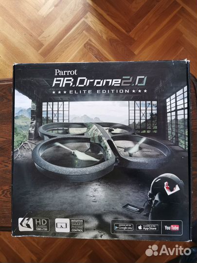 Квадрокоптер Parrot AR.Drone 2.0 Elite