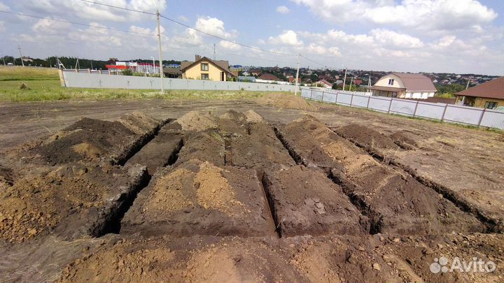 Услуги мини-экскаватора