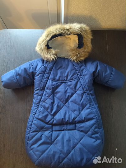 Конверт зимний на выписку