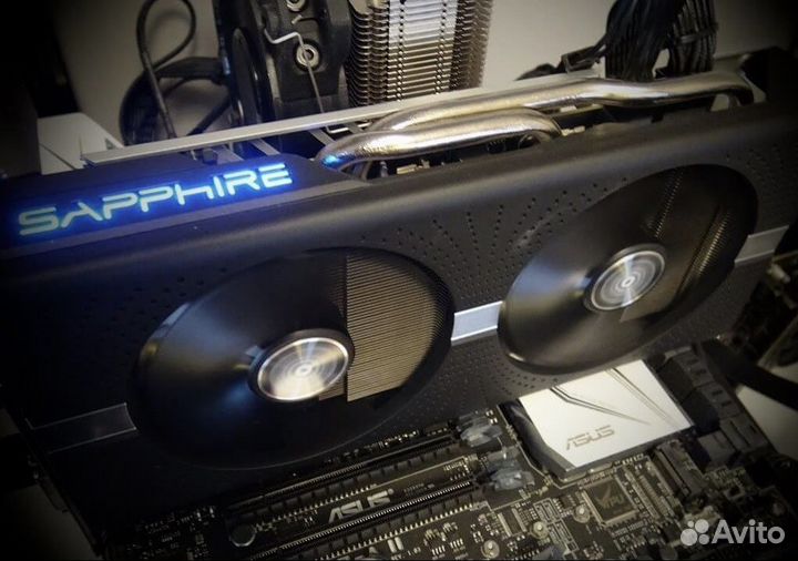 Видеокарта RX580 Sapphire Nitro+ 4Gb