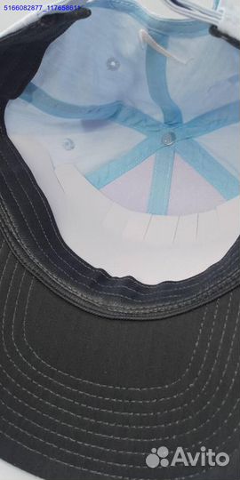 Бейсболки nike бело-голубые (Арт.84196)