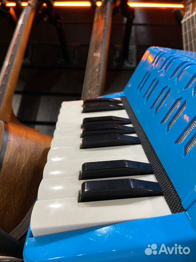 Детский Аккордеон Голубой
