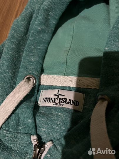 Зип худи stone island