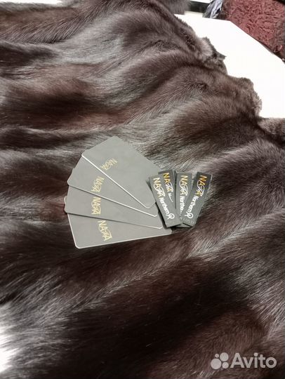 Шкурки фишер тонированный мех