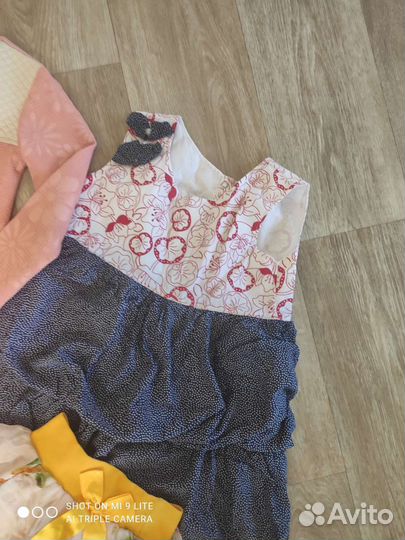 Вещи пакетом на девочку 2-3 года 92-98 см