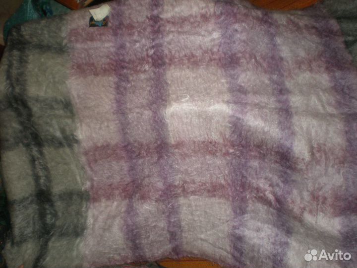 Плед мохеровый