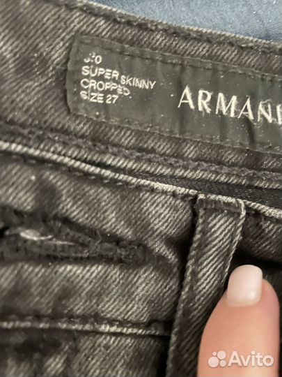 Armani exchange джинсы женские