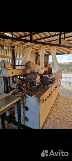 Четырехсторонний станок для бруса