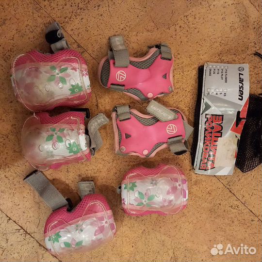 Коньки и ролики с защитой