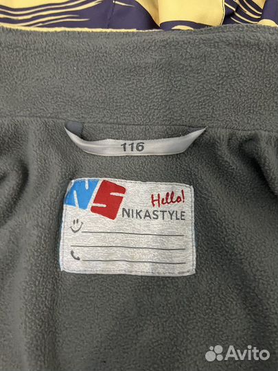 Плащ ветровка парка для девочки nikastyle
