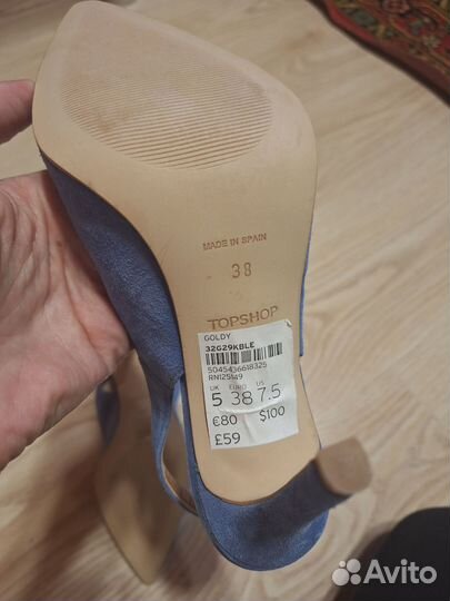 Босоножки Испания topshop 37/38