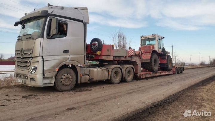 Грузоперевозки негабаритных грузов тралом