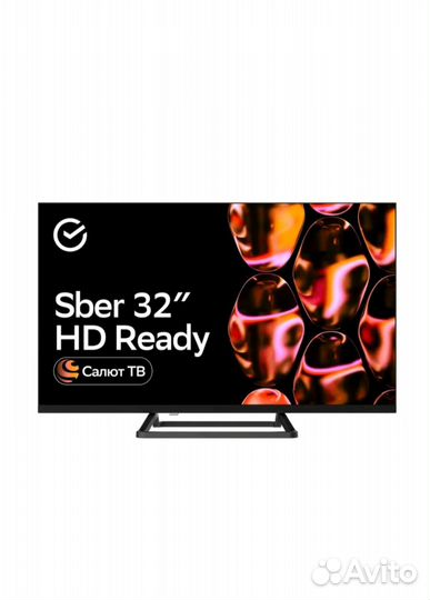 Новый телевизор Sber SDX-32H2128 1,5GB