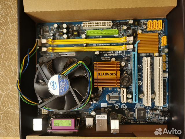 Готовый комплект на сокет 775 купить в Москве | Электроника | Авито