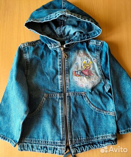 Ветровка джинсовая