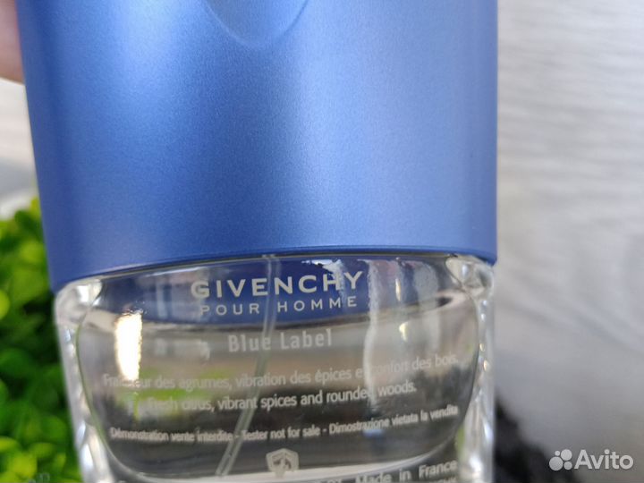 Givenchy pour homme blue label оригинал тестер