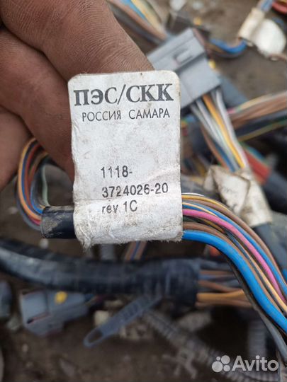 Жгут проводов эбу калина