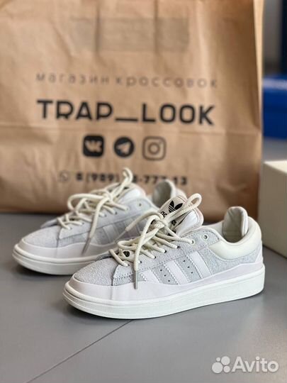 Кроссовки adidas campus bad bunny cream