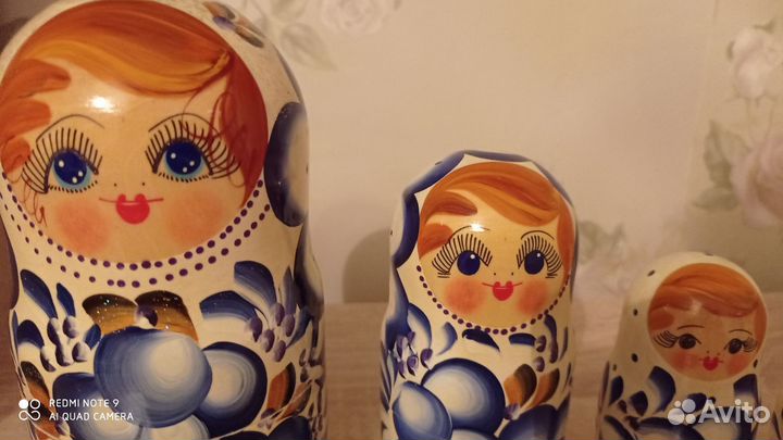 Матрешка деревянная 5в1