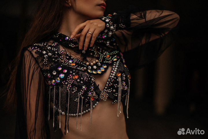 Костюм для восточного танца (трайбла,беллиданс)