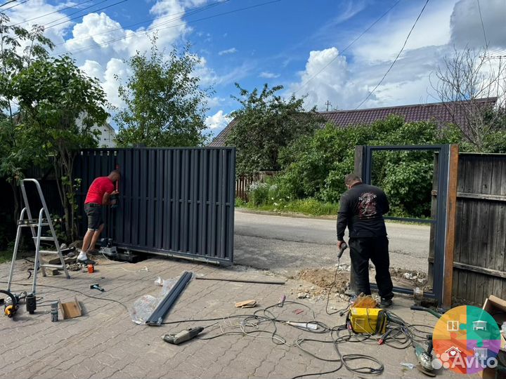 Откатные ворота