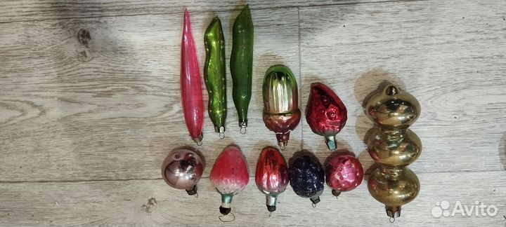 Елочные игрушки СССР