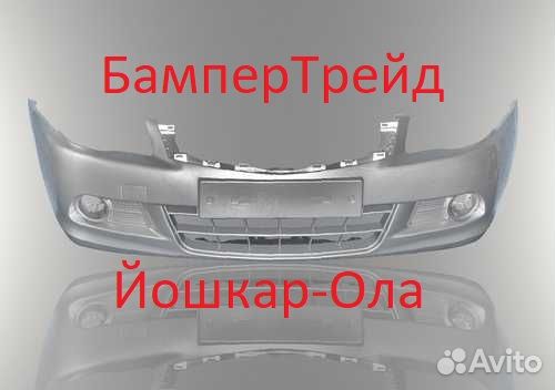 Бампер передний Ниссан Альмера 2013 Серебристый