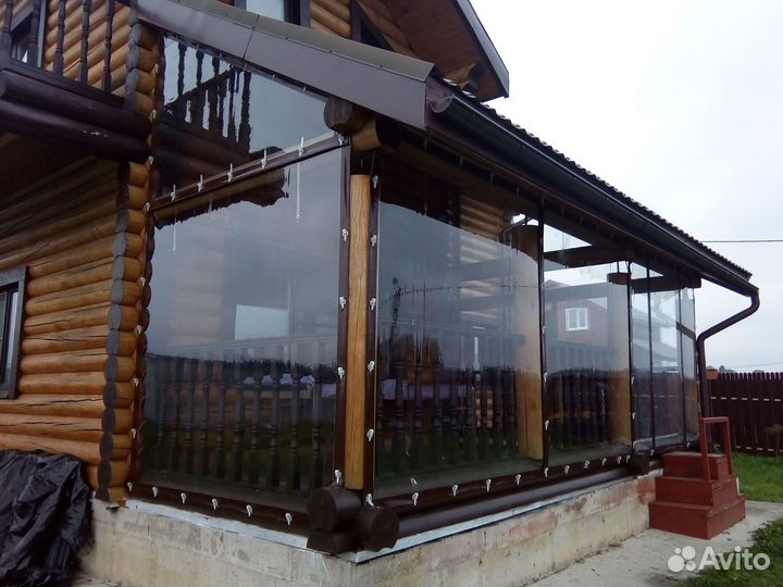 Мягкие окна на беседку, террасу, веранду