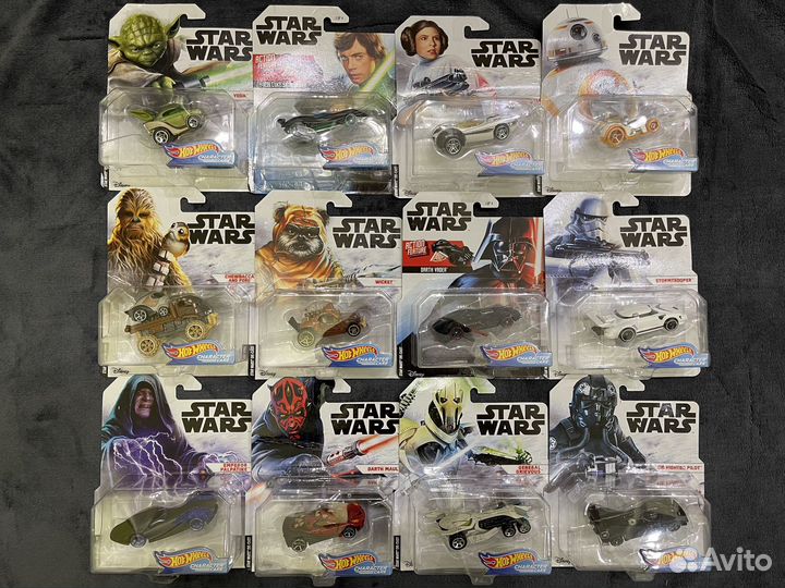 Машинки Hot Wheels Star Wars Die-Cast