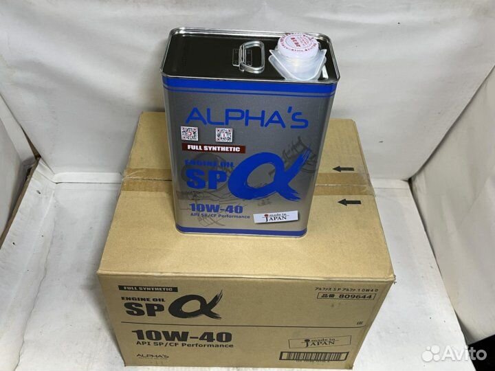 Alphas Alphas 10W40 SP SN-Plus CF 4л (6шт)