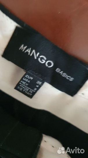 Брюки mango 42 длина семь восьмых