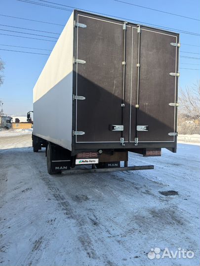 Тентованный грузовик 60 м³ MAN TGM 18.240, 2008