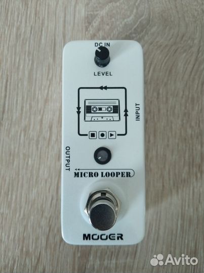Педаль гитарная лупер