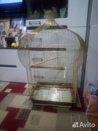 Большая клетка для птиц