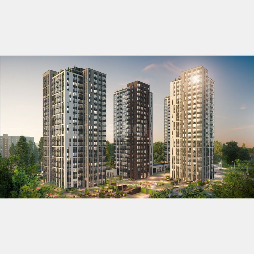 1-к. квартира, 33,2 м², 4/16 эт.