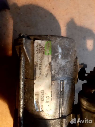 Стартер Peugeot 307 рест. 2005 9.645100680