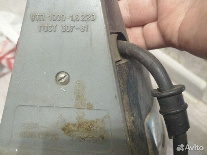 Утюг старинный